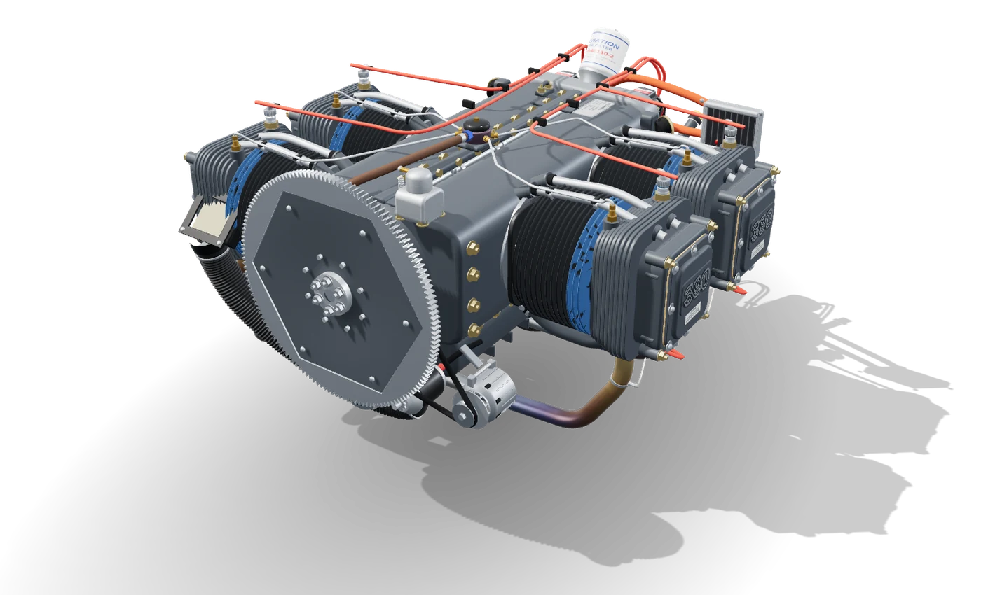 Lycoming IO-390 engine model